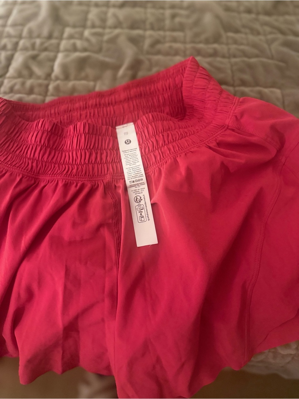 lululemon Bright Pink Shorts